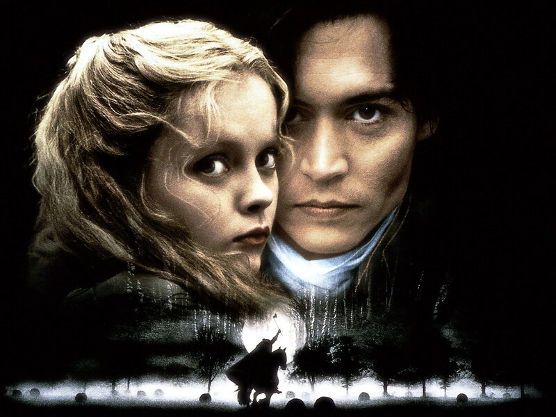 Woman and Man in Dark Scene
