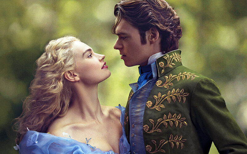 Woman and Man in Formal Wear — Blue, Romantic, Afternoon