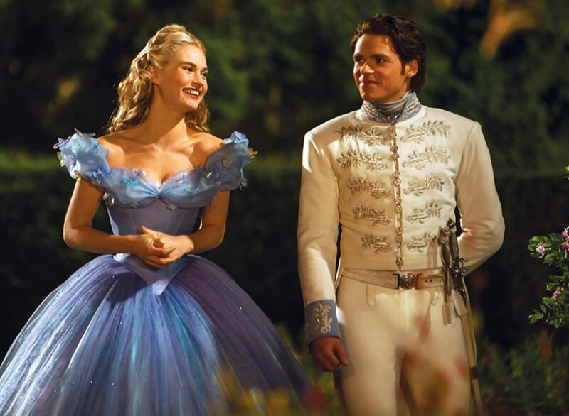 Woman and Man in Formal Wear — Blue, Romantic, Night