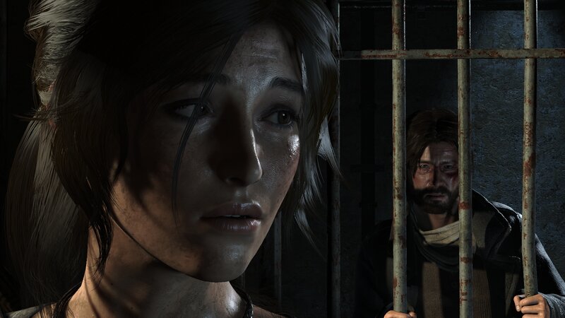 Woman and Man in Prison