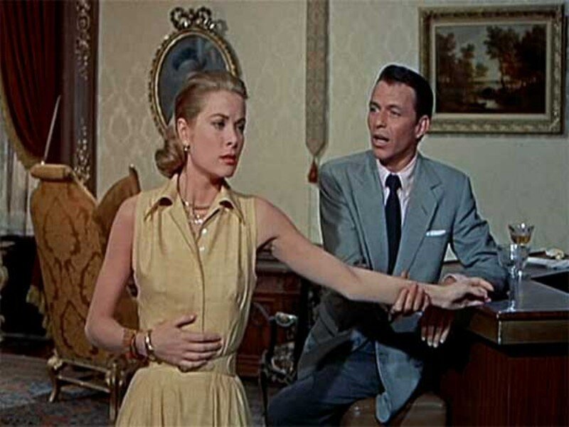Woman and Man in Room — Yellow