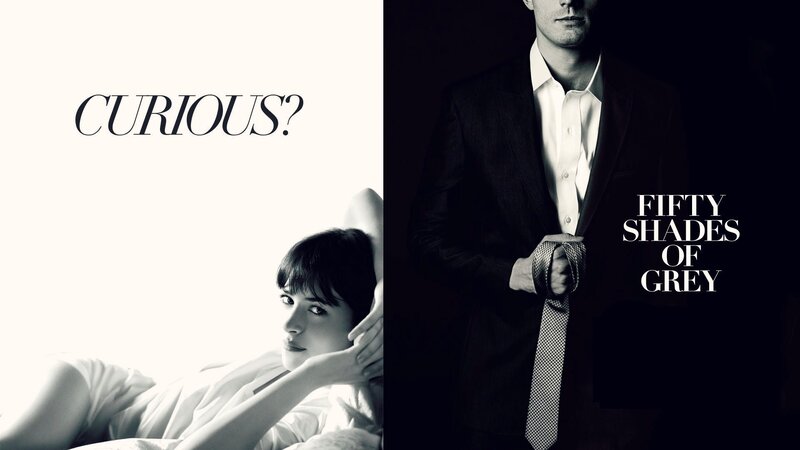 Woman and Man in Suits — Black, Dramatic, Photograph