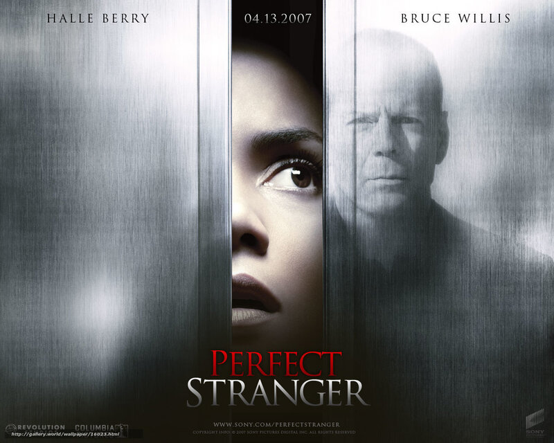 Woman and Man on Poster — Gray