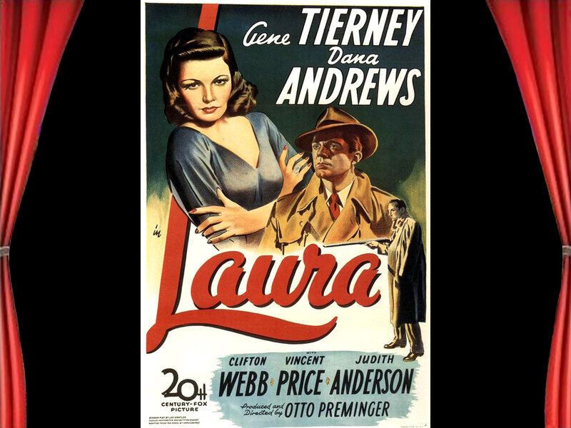 Woman and Man on Poster — Red