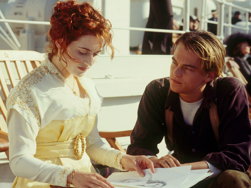 Woman and Man on Ship