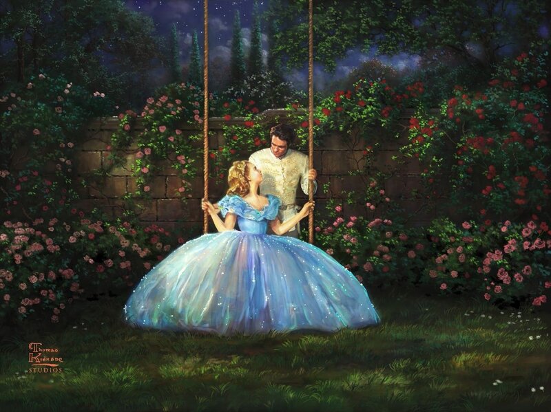 Woman and Man on Swing