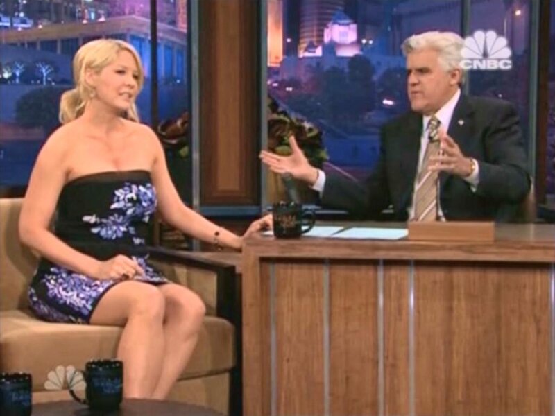 Woman and Man on Talk Show
