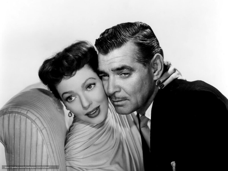 Woman and Man Posing — Black, Dramatic
