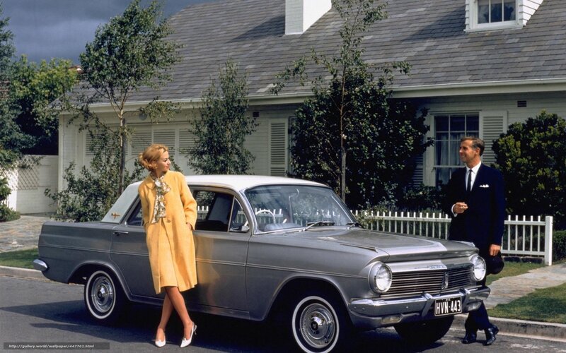 Woman and Man with Car