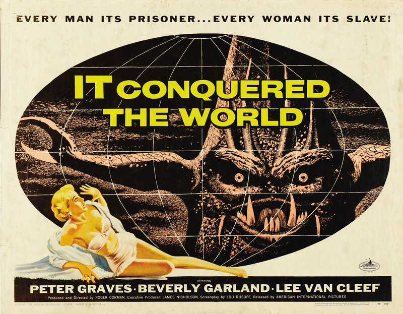 Woman and Monster — Yellow