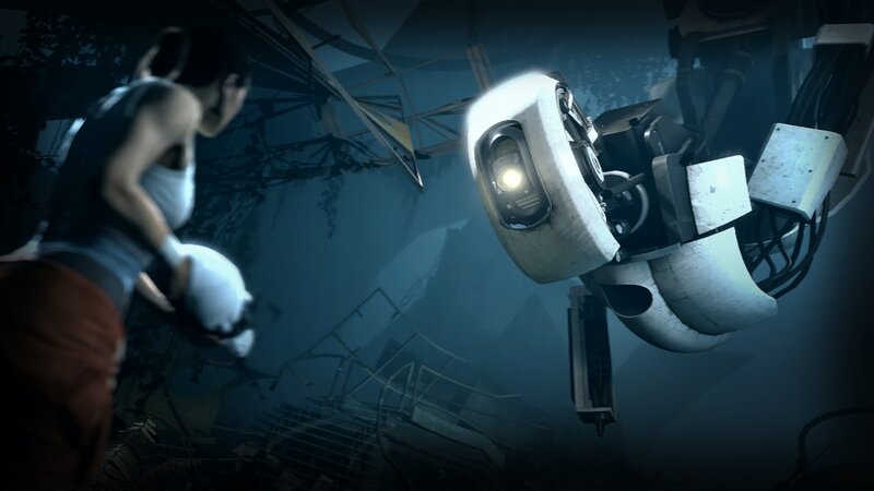Woman and Robot