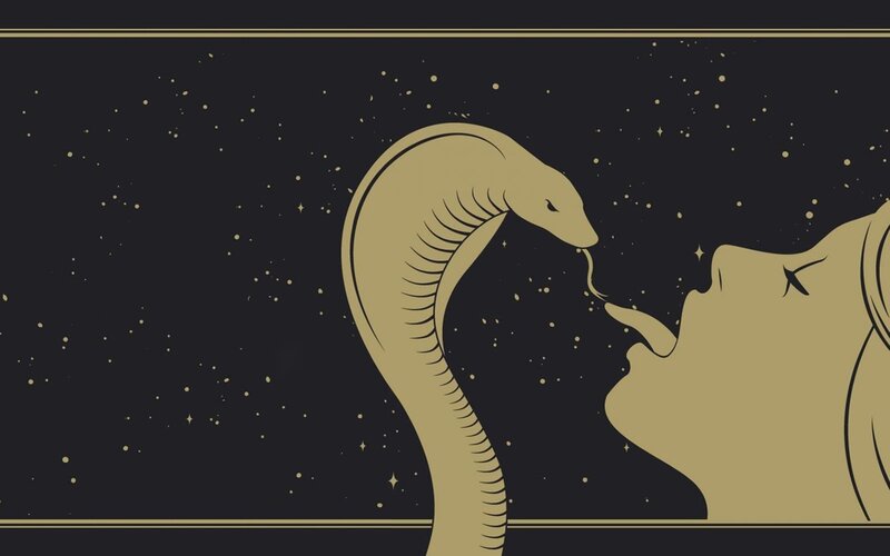 Woman and Snake