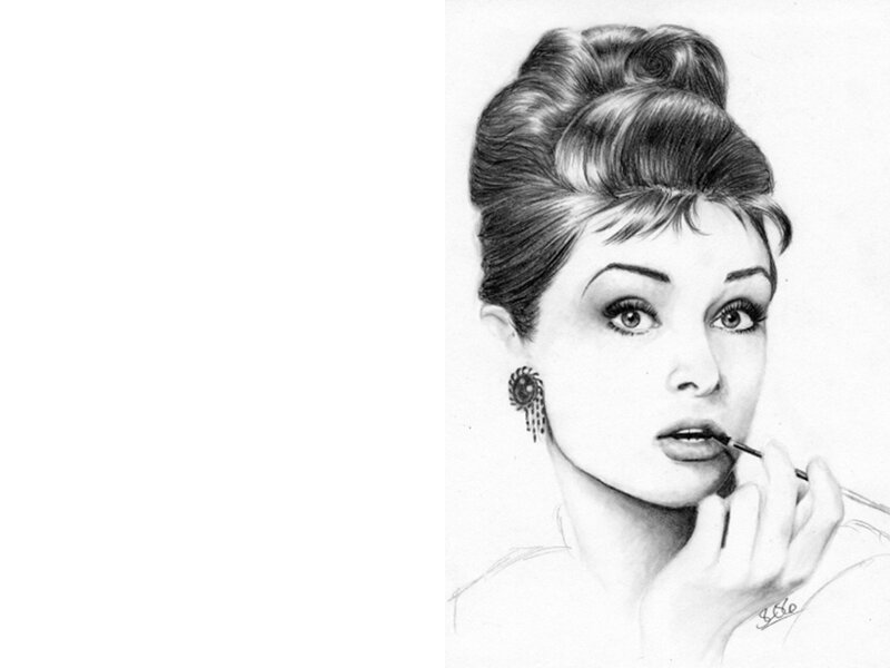 woman applying lipstick