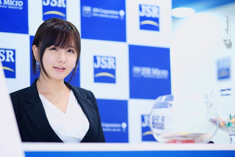 woman at a corporate event