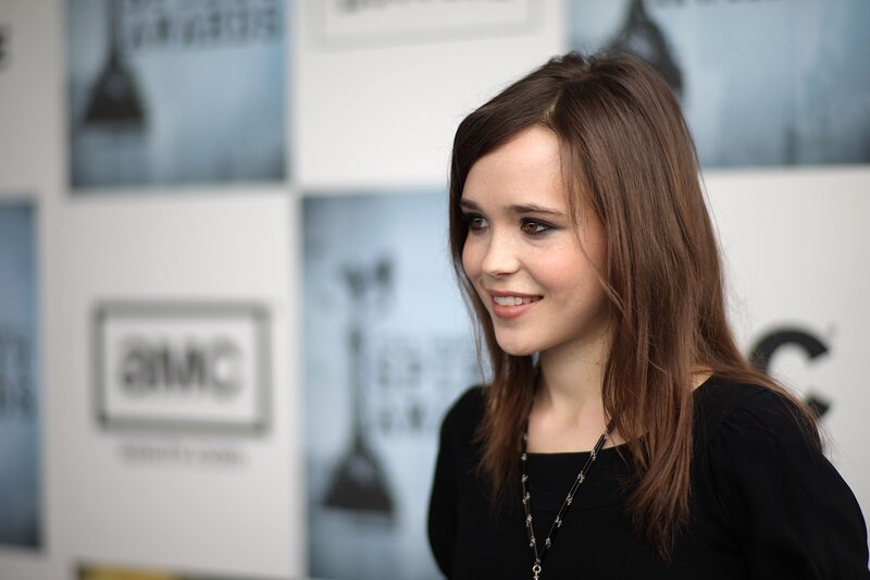 woman at a media event