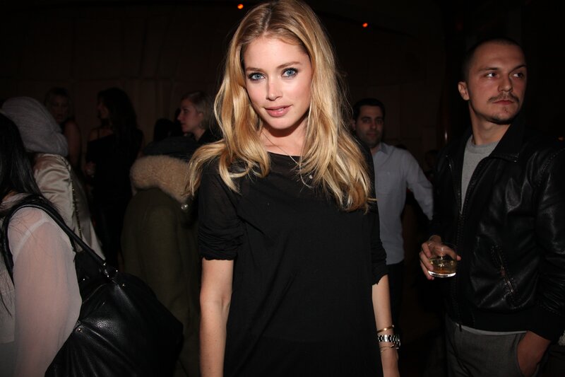 Woman at a social event