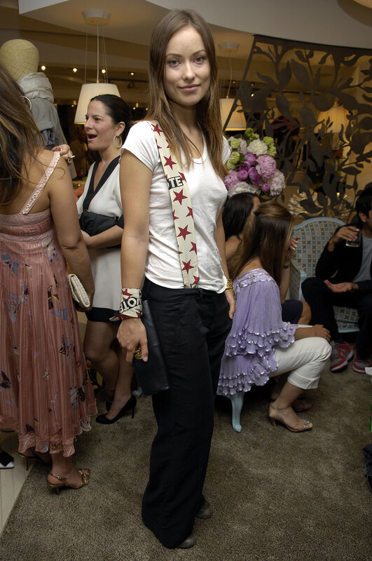 Woman at a social gathering