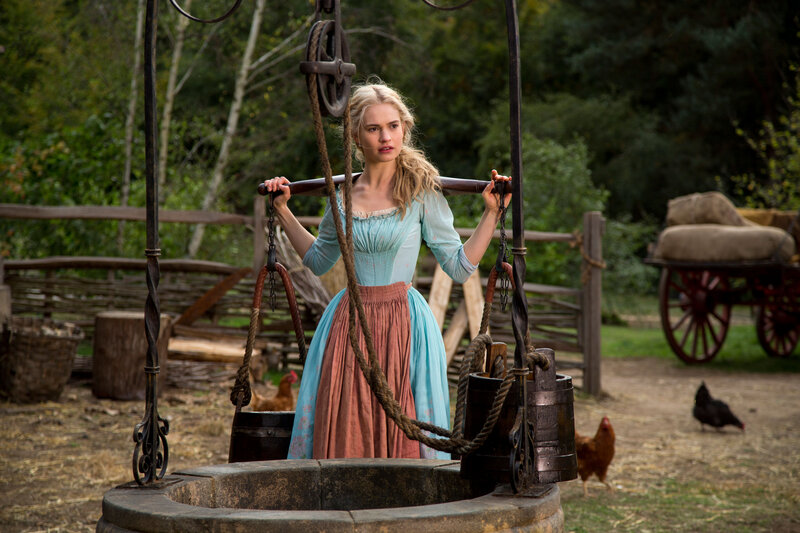 Woman at a Well — Blue