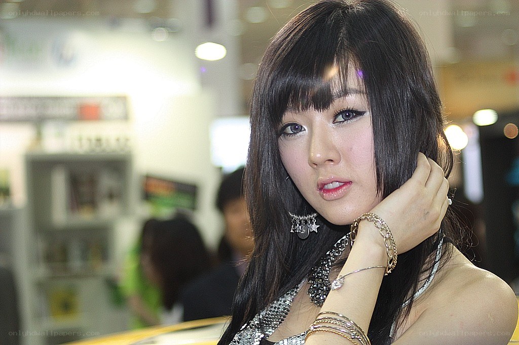 woman at an event