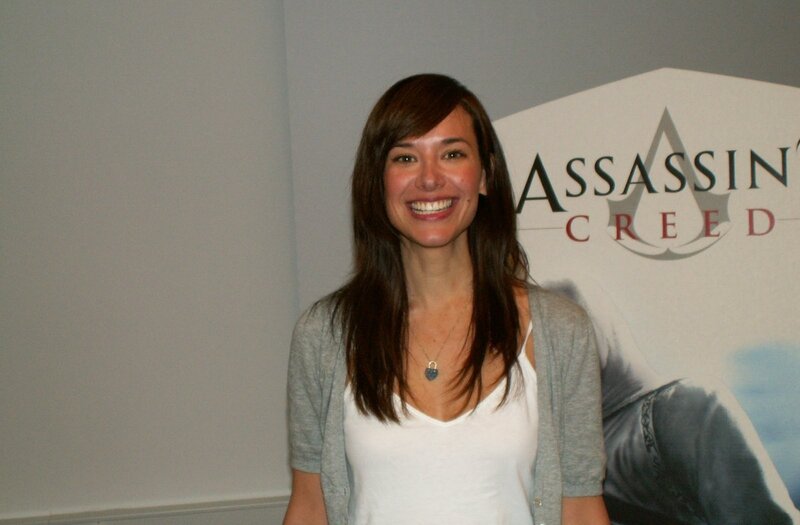 woman at assassin's creed event