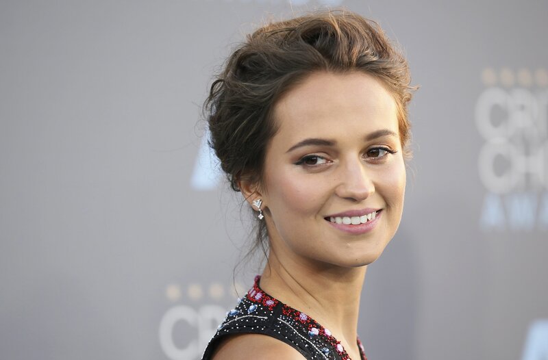 woman at awards event