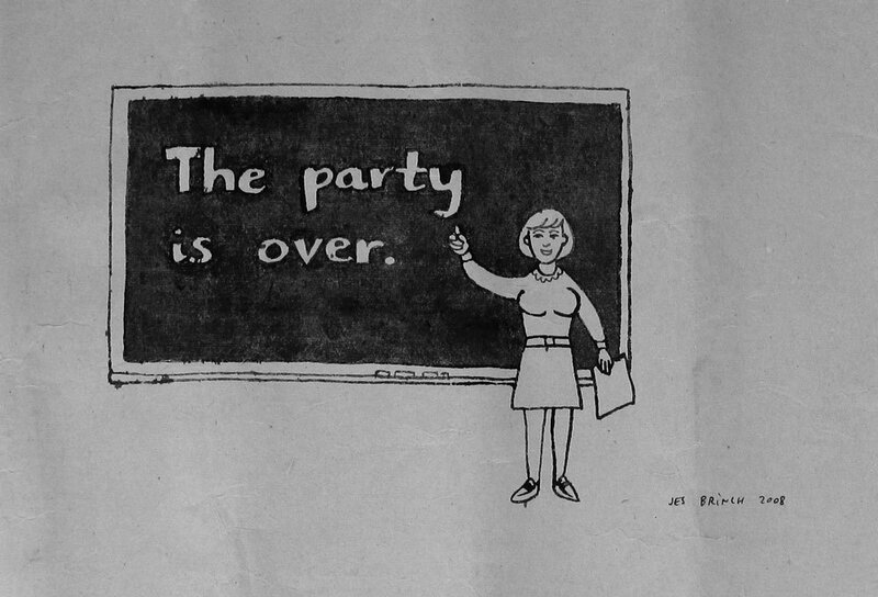 Woman at Blackboard