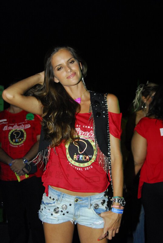 Woman at carnival event