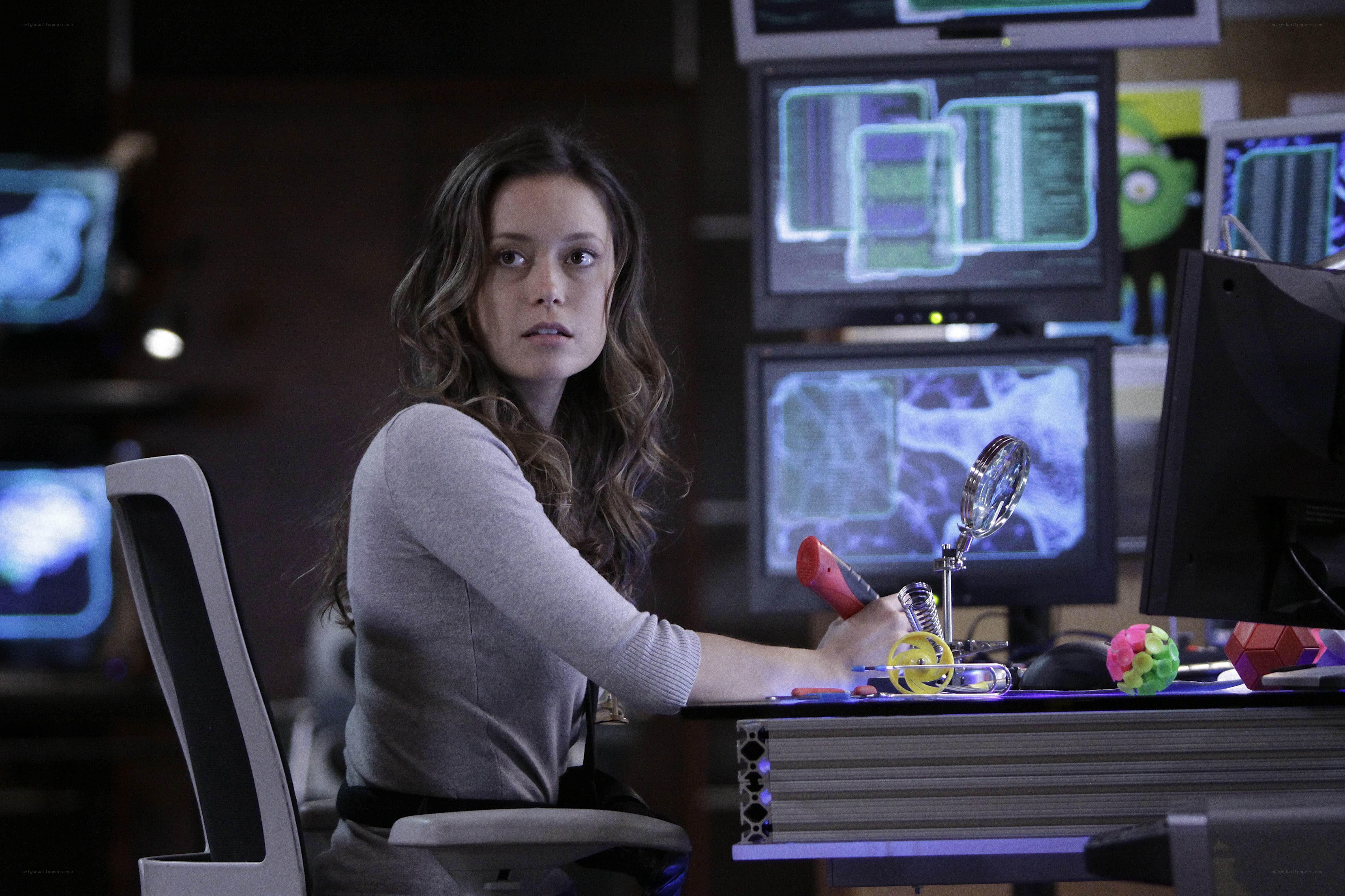 woman at computer workstation