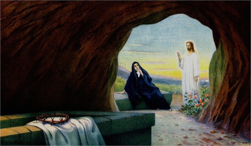 Woman at Empty Tomb