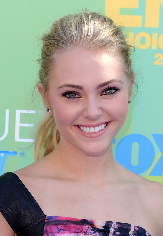 woman at event smiling