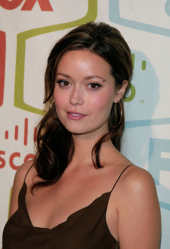 woman at event with brown dress