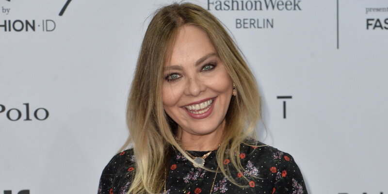 woman at fashion week event