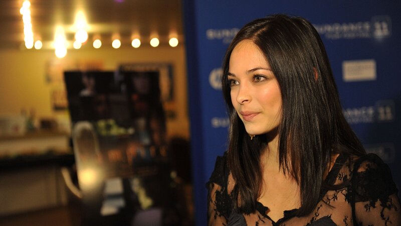woman at film event