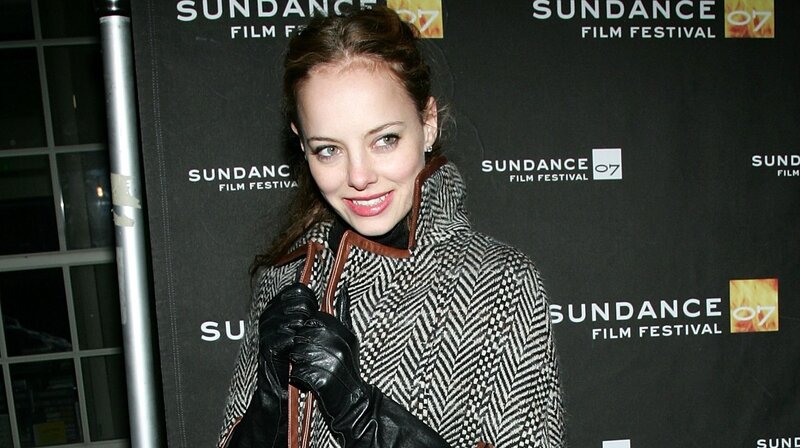 Woman at Film Festival — Black