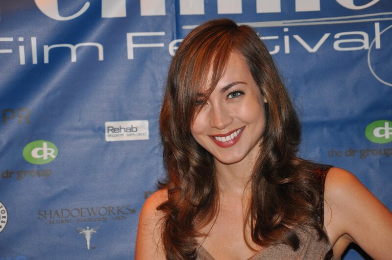 woman at film festival event