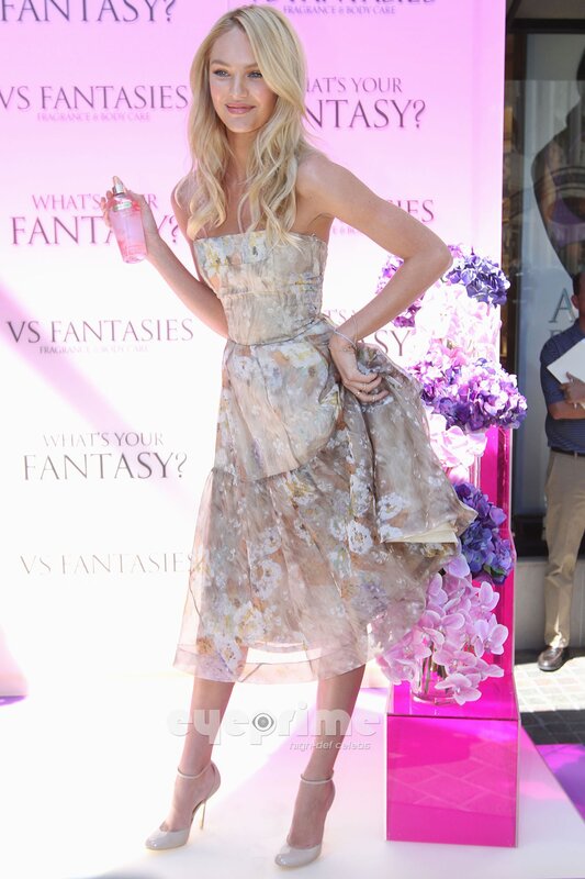 woman at fragrance event
