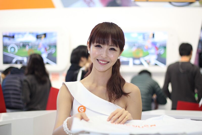 Woman at gaming event