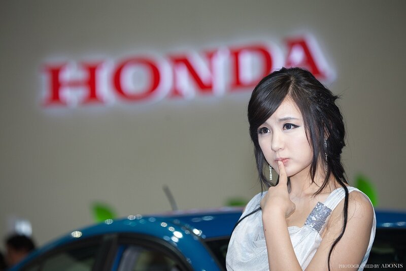 Woman at Honda event