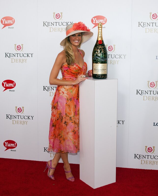 Woman at Kentucky Derby event