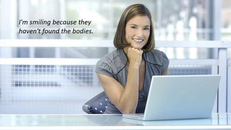 Woman at Laptop