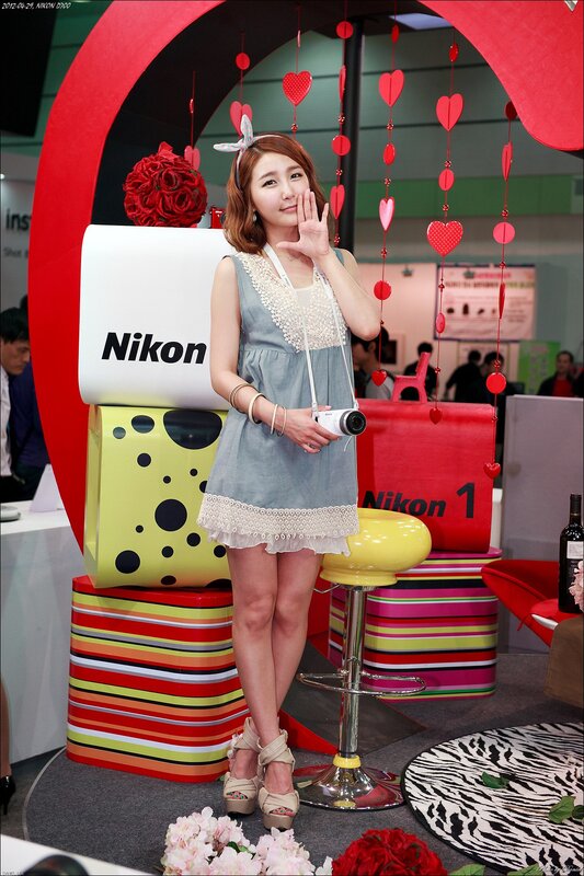 Woman at Nikon event