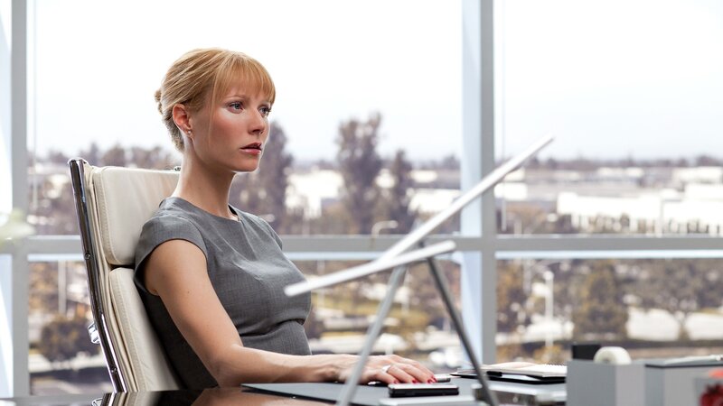 woman at office desk