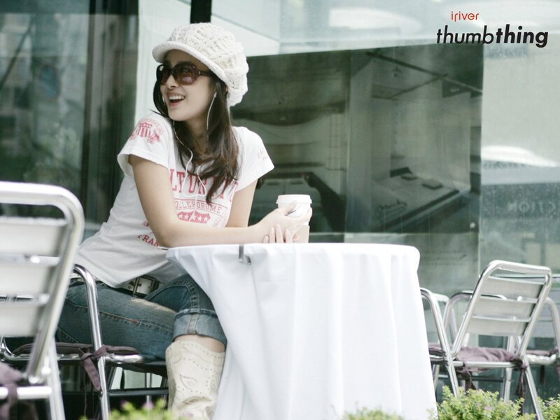 woman at outdoor cafe