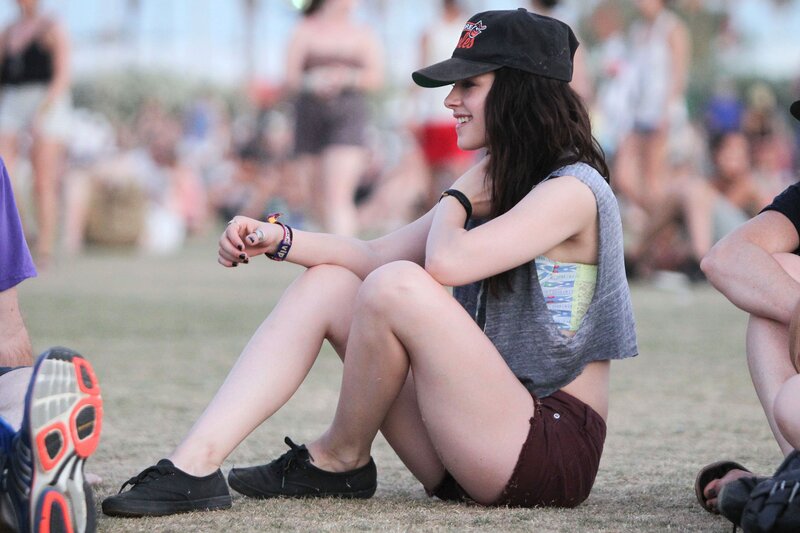 woman at outdoor event