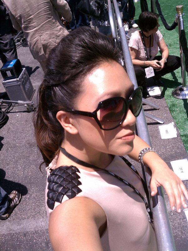 woman at outdoor event