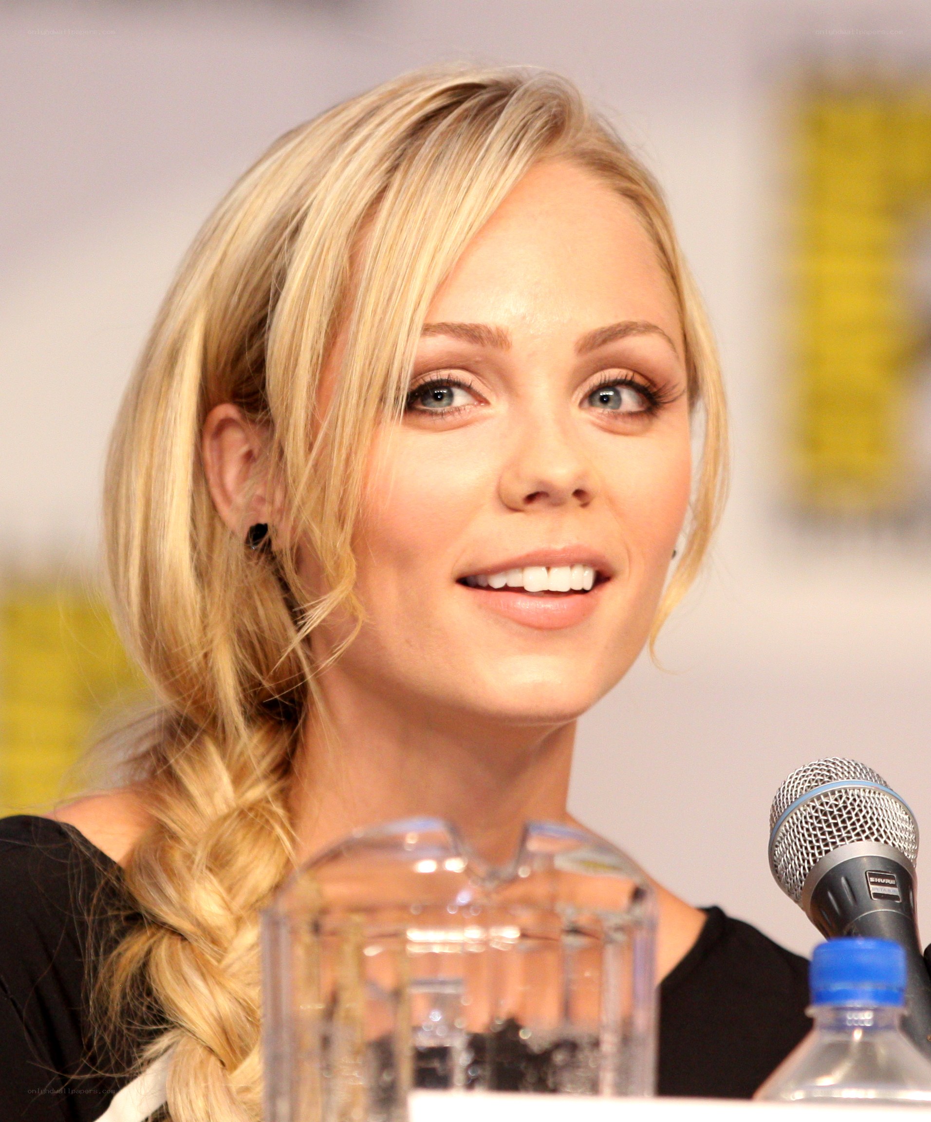 woman at panel event