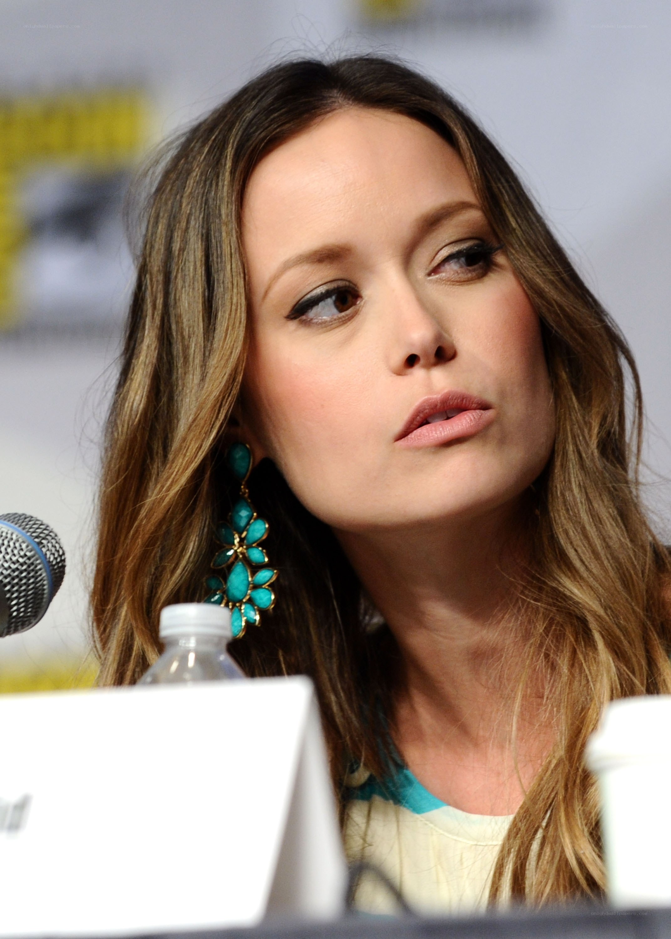 woman at panel event