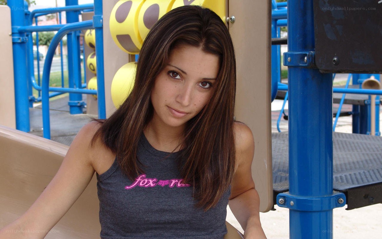 woman at playground