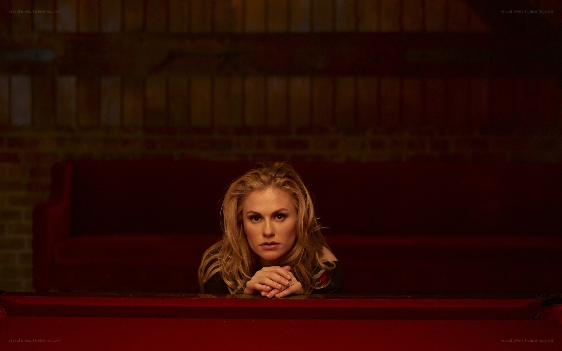 woman at pool table