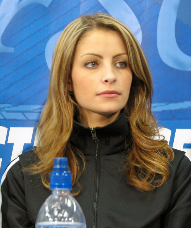 woman at press conference
